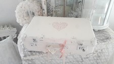 Koffer vintage shabby chic - koffer,