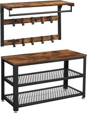 VASAGLE Garderoben-Set, 2 Set