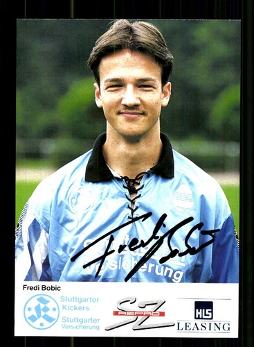 Fredi bobic autogrammkarte - fredi,
