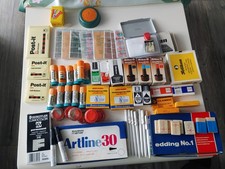 Vintage Büroartikel aus den 80er Pelikan, Post-it, Tesa, Tipp-Ex Sammler-Rarität