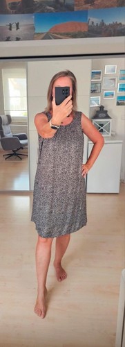 Comma sommerkleid braun - sommerkleid,
