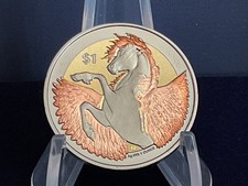 2018 1oz Silber BVI.  "Pegasus