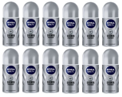 12x nivea silver protect - 12x,
