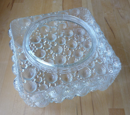 Vintage bubble glas - -,