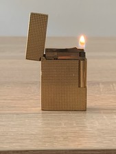 ST. Dupont Feuerzeug, Linie 1 Groß, Gold, Gasfeuerzeug