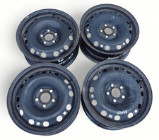 Skoda Rapid NH1 4x Stahlfelgen 6Jx15H2 ET38 KBA43737