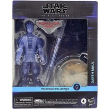 DARTH MAUL FIGURE HOLOCOMM COLLECTION STAR WARS THE BLACK SERIES HASBRO SITH OVP