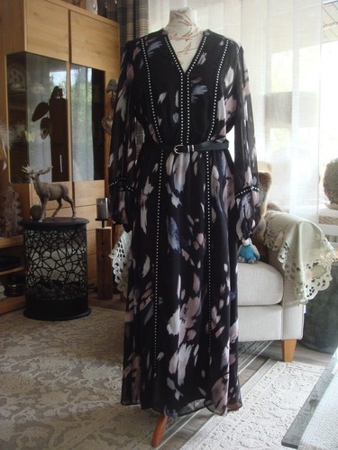 Traumh chiffon kleid floral - chiffon,