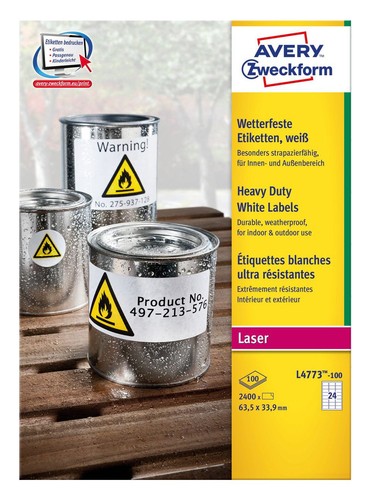 Avery zweckform wetterfeste - avery,