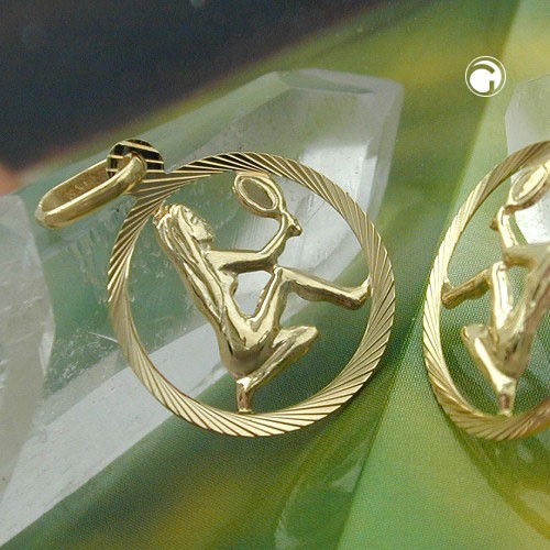Anhänger 15mm sternzeichen - anhänger,