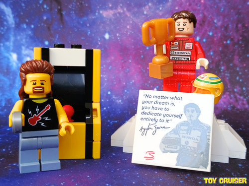 Lego minifigur ayrton - lego®, minifigur™ayrton