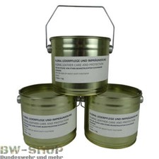 ORIGINAL BUNDESWEHR SCHUHCREME 1kg DOSE SCHWARZ NEU BW FLORAL SCHUHE LEDERPFLEGE