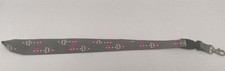 Telekom D1    - Schlüsselband  Lanyard - Werbeartikel In Grau Mit Schnapper Gebr