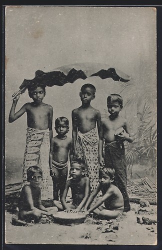Group children under banana - group,