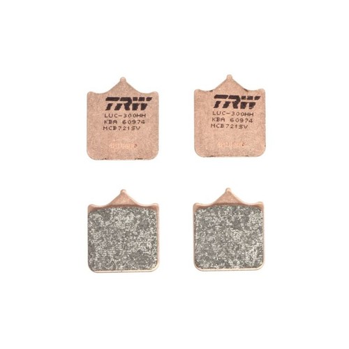 Bremsbelagsatz trw mcb721 - bremsbelagsatz,