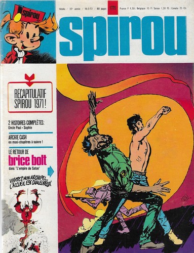 Spirou 1770 1972 french - /,
