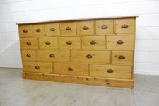 Apothekerschrank Anrichte Küchenschrank Kommode aus Weichholz