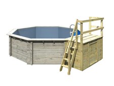 Karibu Terrasse für Pool 2