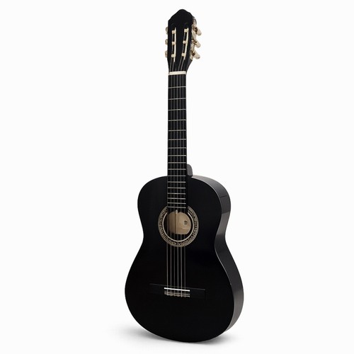 Gitarre schwarz glänzend - , für