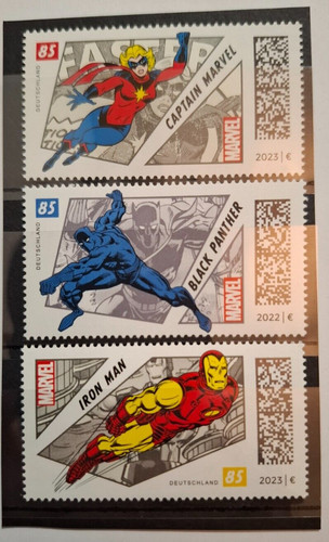 Briefmarken set von marvel - set, 3