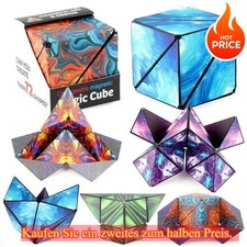 Neu 3D Magic Cube Shashibo Shape Shifting Box Anti Stress Hand Flip Puzzle Toy