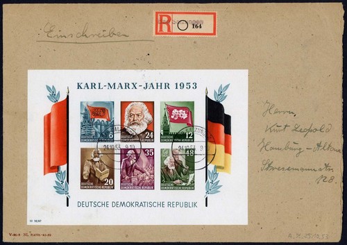 Ddr block ersttagsbrief - ddr, b
