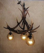 Hirschhorn Deckenlampe Geweihlampe Ø 64 cm Leuchte Antler Ceiling Lamp