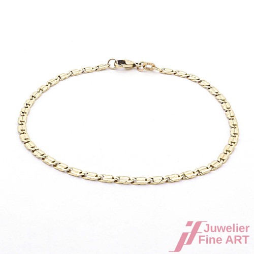 Armband 585 gelbgold 20 cm - gelbgold,