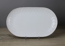 Rosenthal Lotus Secunda Platin Platinrand Servierplatte Platte ca. 24,2 x 14,6cm