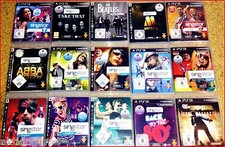 PS3 AUSWAHL SINGSTAR: Disney, Germany, ABBA,Sing It,SKI, Pop;80s,Vol.3,KARAOKE*