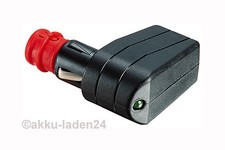 Flacher Winkelstecker für