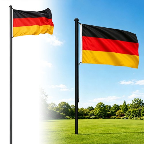 Fahnenmast fahnenstange 5m - fahnenmast,