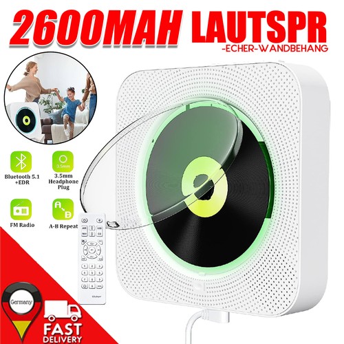 Player bluetooth hifi - cd,