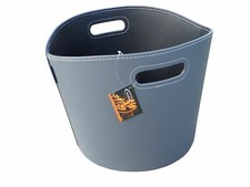 Kunstleder Korb modern RUND