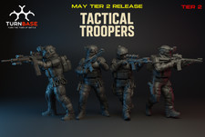 Tactical Troopers (TurnBase Miniatures) 28mm/32mm/54mm/75mm