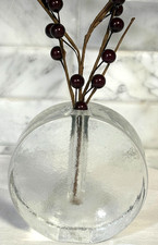Mcm round clear glass - mcm,