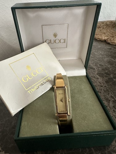Gucci 1500l uhr gold - 1500l, square