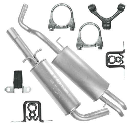 Auspuffanlage schalldämpfer - auspuffanlage,