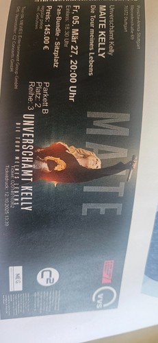 Konzert tickets unverschämt - tickets,