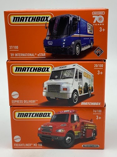 Lkw sammlung matchbox - lkw,