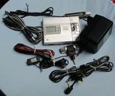 SONY MZ-R50 Silber MD Walkman MiniDisc Player Recorder Silber mit viel Zubehör 