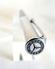 Kugelschreiber # Mercedes Stern # Drehkugelschreiber mit schwarzer Mine # (1347)