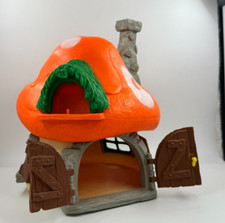 40001 GROßES SCHLUMPFHAUS ORANGE/GELB - SCHLEICH / SCHLÜMPFE / SMURF (D)