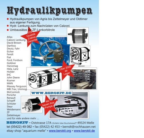 Gehlmax 445 hydraulikpumpe - 445,