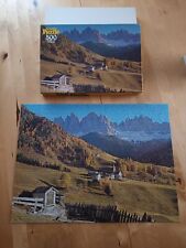 Vintage - Puzzle 500 Teile  - Dolomiten - vollständig