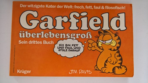 Garfield überlebensgroß jim - überlebensgroß,