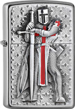 ZIPPO Templer Feuerzeug Tempelritter Knight Crusader lighter neu in Box