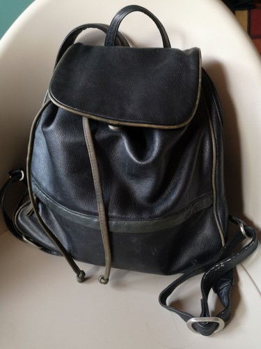 Echt leder rucksack unisex - echt,