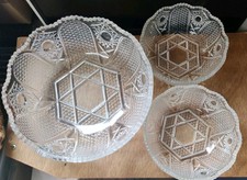 Glasschalen -Set, 3 tlg