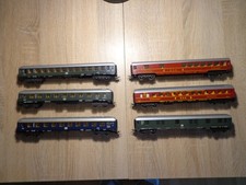 LIMA H0 6 x D-Zugwagen Deutsche Bundesbahn Epoche III-IV